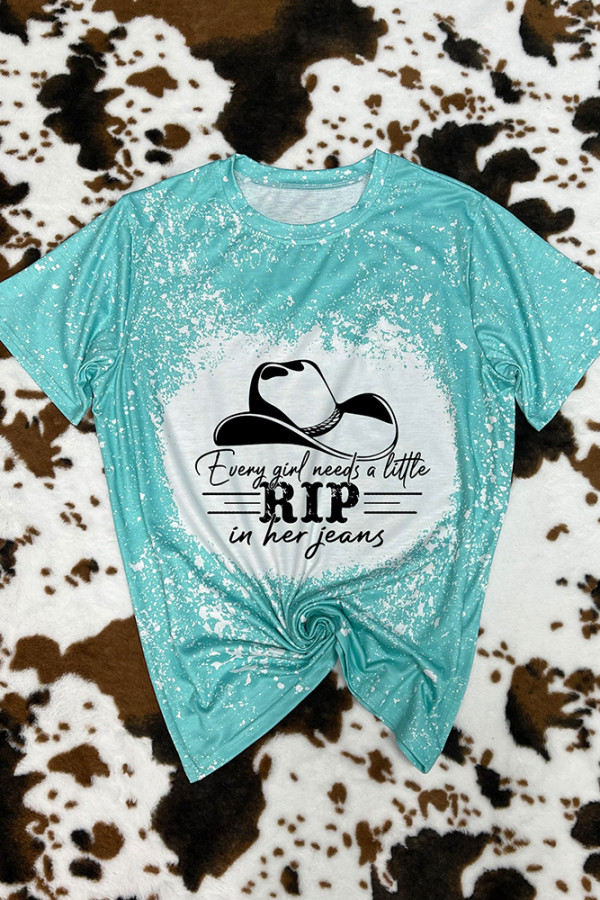 Every Girl Needs A Little Rip In her Jeans  Graphic Tee