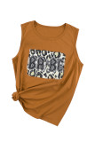 Leopard BABE Graphic Tank Top