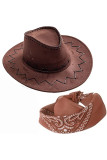 Western Jazz Hat With Scarlf 2pcs Set MOQ 3pcs