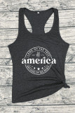 America Land Of The Free Because Of The Brave Tank Top 