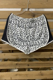 Leopard Camou Splicing Shorts