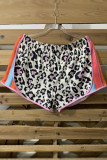 Leopard Camou Splicing Shorts