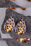 Bad Mom Leopard Earrings MOQ 5PCS