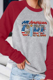 All American girl Long Sleeve Top