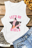 let's Go Girls Printed Tank Top