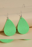 Metallic Water Drop Earrings MOQ 5pcs