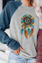 Sunflower Dreamcatcher Long Sleeve Top