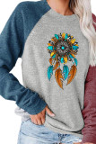 Sunflower Dreamcatcher Long Sleeve Top