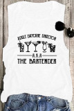 Adult Daycare Director A.K.A The Bartender Tank