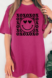 Happy Face-XOXO Short Sleeve T Shirt
