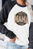 Retro Vintage Mama Long Sleeve Top