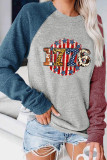1776 Independence Day Date Year Long Sleeve Top