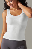 Sleeveless Yoga Sports Wear Knitting Tank Top 