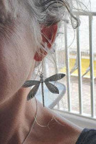 Retro Dragonfly Earrings MOQ 5pcs