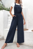 Navy One Piece Overall Jumpsuit 