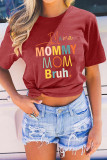 Mama Mommy Mom Bruh Graphic Top