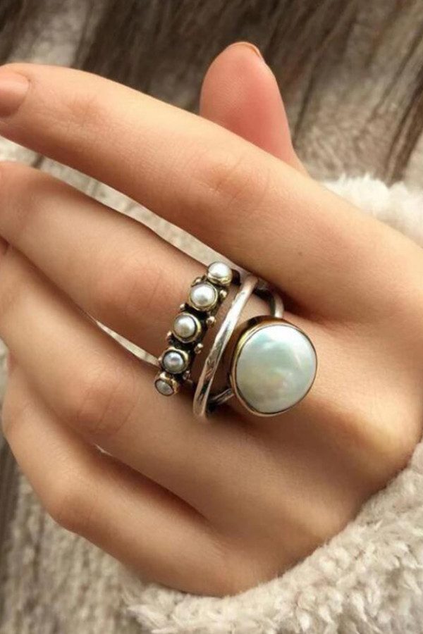 Pearls Ring MOQ 5pcs