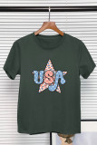 Independence Day USA Star Graphic Tee