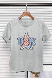 Independence Day USA Star Graphic Tee