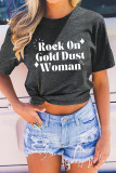 Rock On Gold Dust Woman Graphic Tee