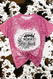 Mama Mommy Mom Bruh Bleached Graphic Tee