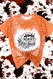 Mama Mommy Mom Bruh Bleached Graphic Tee