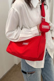 Plain Nylon Crossbody Bag MOQ 3pcs