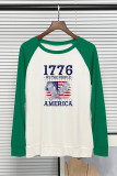We The People 1776 American Flag Long Sleeve Top