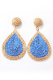 Weaving Water Drop Earrings MOQ 5pcs