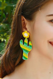 Cactus Beads Earrings MOQ 5pcs