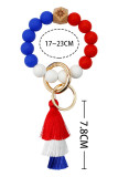 Colorful Beads Tassle Bracelet