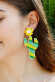 Cactus Beads Earrings MOQ 5pcs