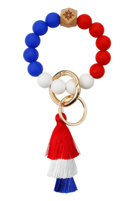 Colorful Beads Tassle Bracelet