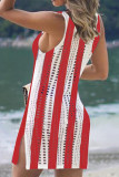 Independence Day  America Eyelet Beach Cover Up