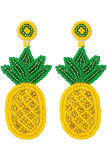 Pineapple Beads Earrings MOQ 5pcs