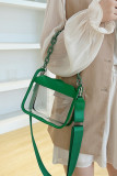 Transparent PVC Chain Crossbody Bag