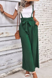 Green Adjustable Overall Pants 