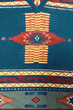 V Neck Aztec Print Long Sleeves Top