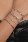 Rhinestone And Chain Bracelets MOQ 5pcs