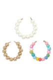 Beads Earrings MOQ 5pcs