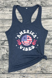 Independence Day Vibes Graphic Tank Top