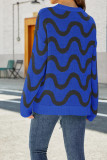 Scallop Knit Pullover Sweater