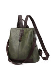 Plain Zipper PU Backpack MOQ 3pcs