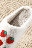Strawberry Knit Flurry Slippers 