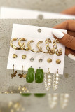 Alloy And Pearls Earrings Sets MOQ 3pcs