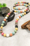 Multicolor Beads Necklace MOQ 5pcs