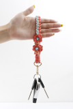 Daisy Weaving Colorful Bracelet Keychain