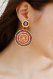Colorful Beads Earrings MOQ 5PCS 