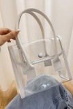 Transparent PVC Hand Bag 
