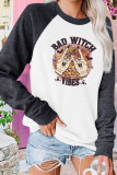 Bad Witch Vibes Graphic Long Sleeve Top